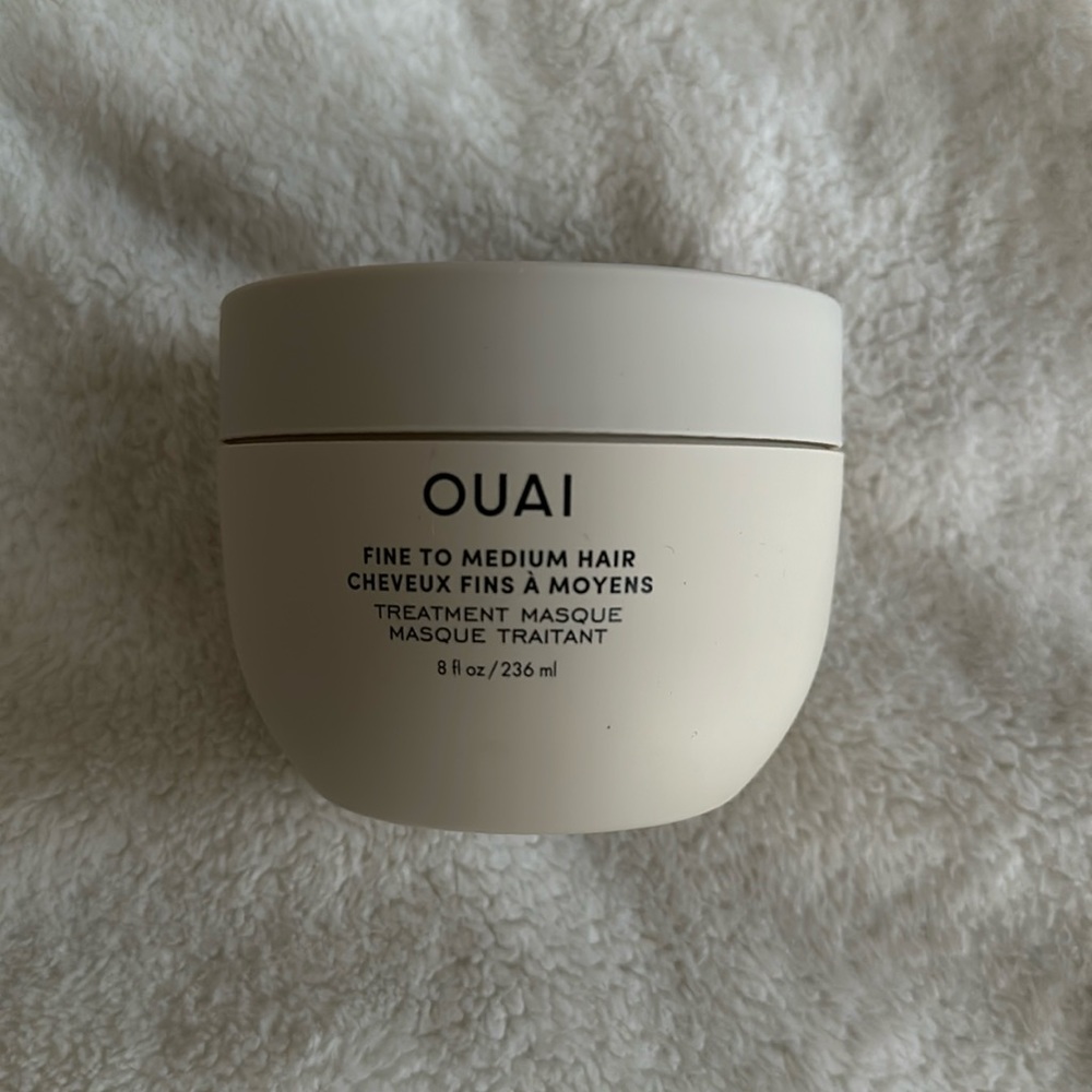 NEW OUAI FINE TO MEDIUM HAIR TREATMENT MASQUE - Picture 1 of 4
